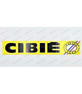 Sticker "Cibié" - Height 7 cm x Lg 40 cm