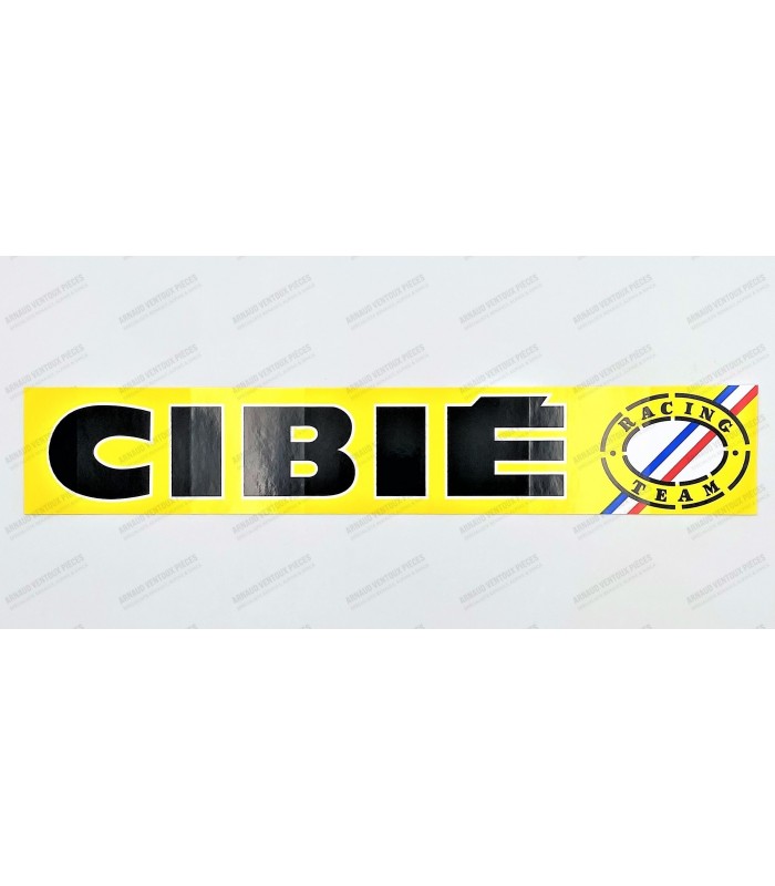 Sticker "Cibié" - Height 7 cm x Lg 40 cm