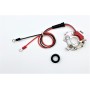 12V electronic ignition kit with plate for Ducellier distributor WITH depression - 2