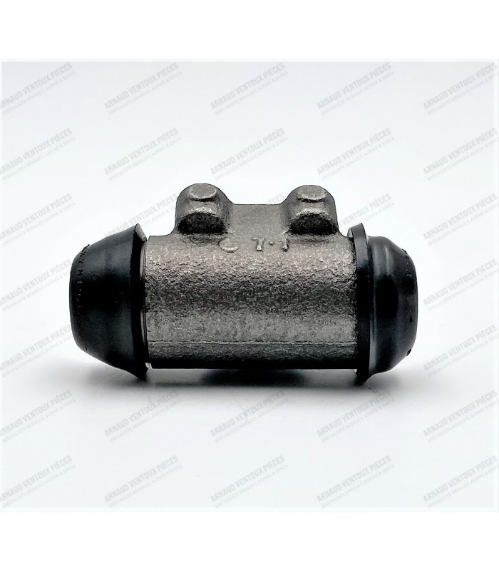 Right rear wheel cylinder (oblique exit) - Ø 19mm - 4CV (from early 1956 to end of series) / Dauphine - 2