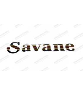 Autocollant "Savane" - 1