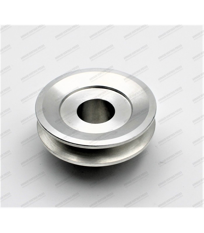 Aluminum crankshaft pulley Ø90mm - 4CV (R1063) - 2