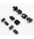 kit of 10 rear bonnet rubber stops - 1