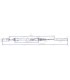 Mechanical tachometer cable for distributor socket - 2