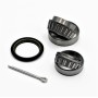 Kit of 2 spindle axle bearings Ø22mm with oil seal (Ø 22x47x20.75 + Ø 17x40x13.2)