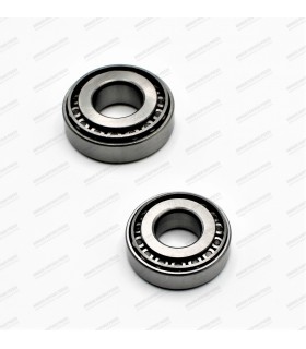 Kit of 2 spindle bearings Ø20mm (20x47x15.2 + 17x40x13.2)