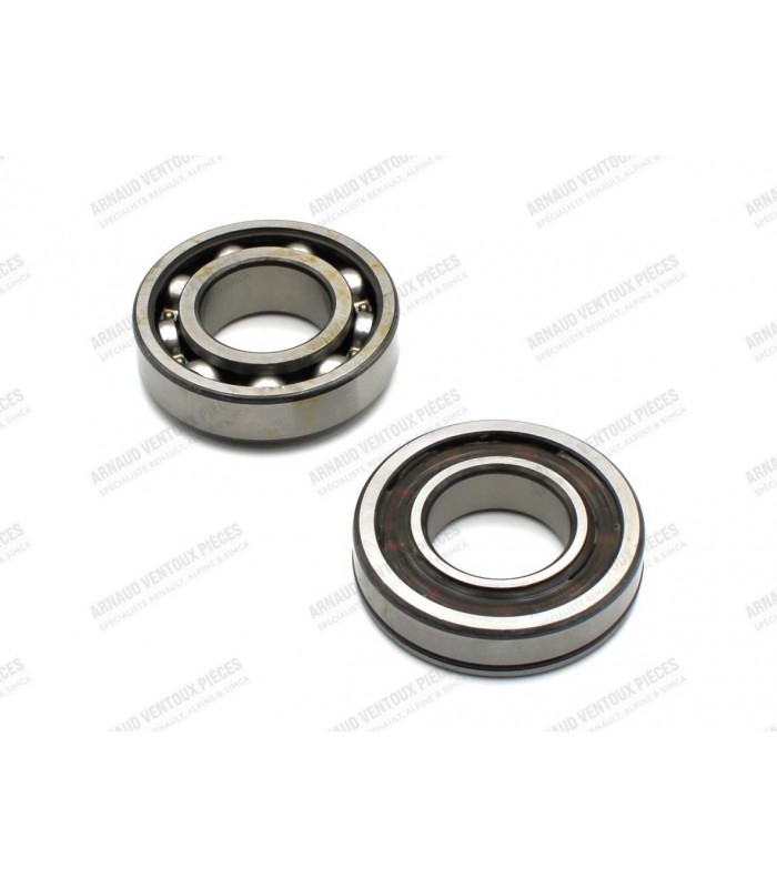 Kit de 2 roulements de roue Avant - Ø 35x72x17mm et Ø 35x72x21mm - R5 Alpine (1er montage) / R12G / R16 / R17G