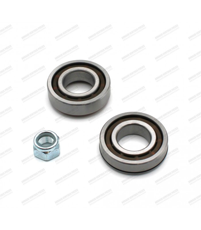 Kit of 2 front wheel bearings - Ø30x62x16 (x2) - ref 7701460637 - 2