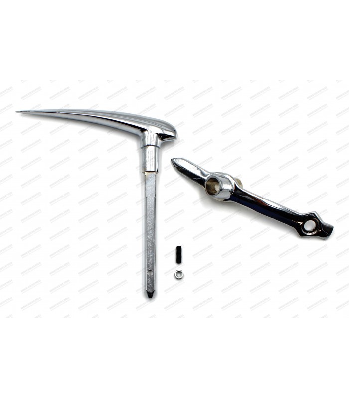 Poignée de capot Avant avec trous pour fixation du monogramme - Juvaquatre (De 1938 à 1955)