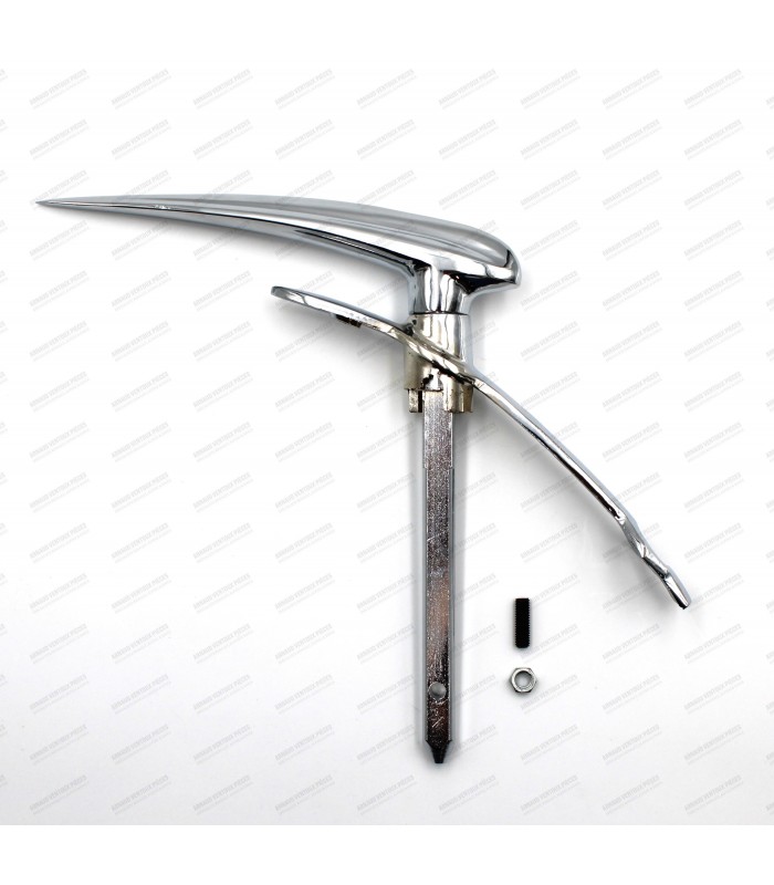 Front hood handle with holes for fixing the monogram - Juvaquatre (From 1938 to 1955)
