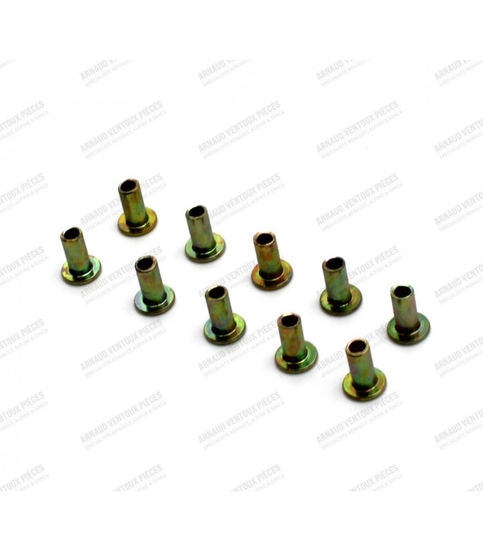 Kit de 10 rivets en laiton pour garniture de frein - 2