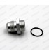 Fitting on radiator with gasket - M22x150 / Dash10 - 3