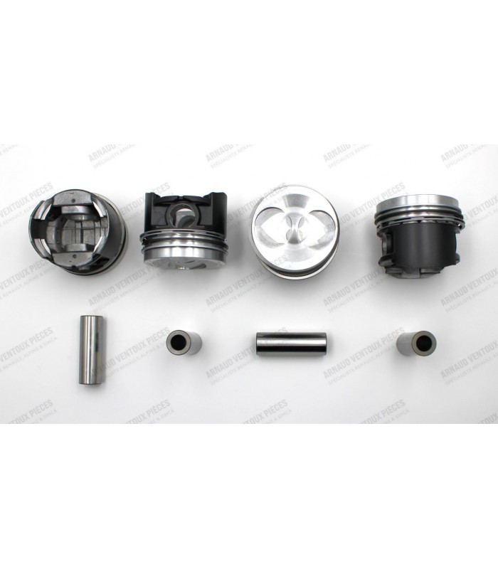 Piston set "original dimension" Ø 76.7 with segments and pins - R1 / R2 / R3 - 2