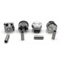 Piston set "repair dimension" Ø 77.1mm with rings and pins - R1 / R2 / R3 - 2