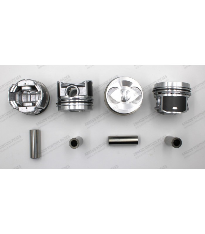 Jeu de pistons "cote réparation" Ø 77.5mm avec segments et axes - 1200S / R2 / R3 - 2