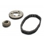 Timing kit double chain and sprocket (x2) - Simca - 1
