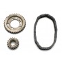 Timing kit double chain and sprocket (x2) - Simca - 3