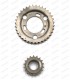 kit of x2 camshaft (36 teeth) and crankshaft (18 teeth) timing gears - 3