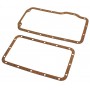Kit of 2 seals between oil sump or sole plate and engine block - Simca 1000 / R1 / R2 / R3 / 1200S - ref 30197J - 2