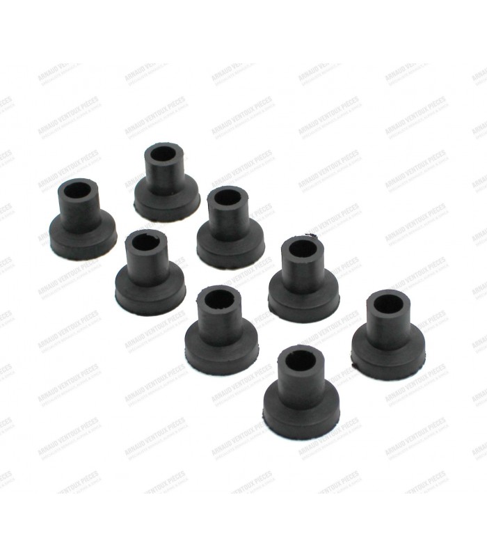 Set of 8 rubber silentblocks between carb and INTAKE pipe - 1