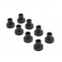 Set of 8 rubber silentblocks between carb and INTAKE pipe - 1