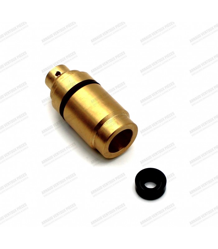 Speedometer cable sheath for gearbox with O-ring and oil seal