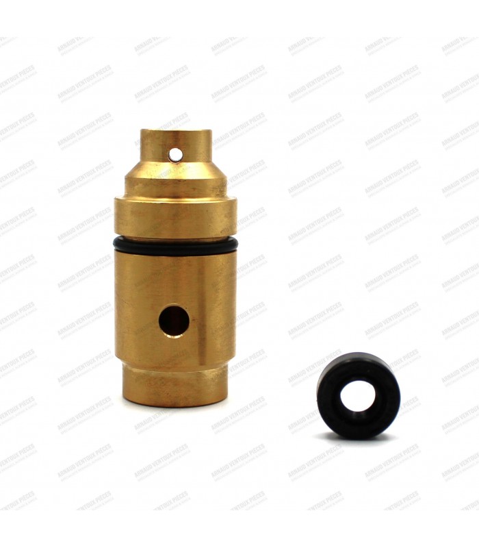 Speedometer cable sheath for gearbox with O-ring and oil seal