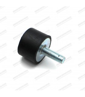Round rubber trumpet travel stopper
