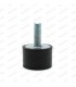 Round rubber trumpet travel stopper