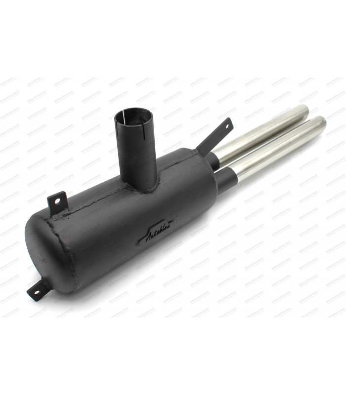 Sports silencer 2 chrome outlets - 2