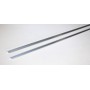 Kit of 2 straight aluminum rods for windshield or rear window - ref 6000000134 - 2