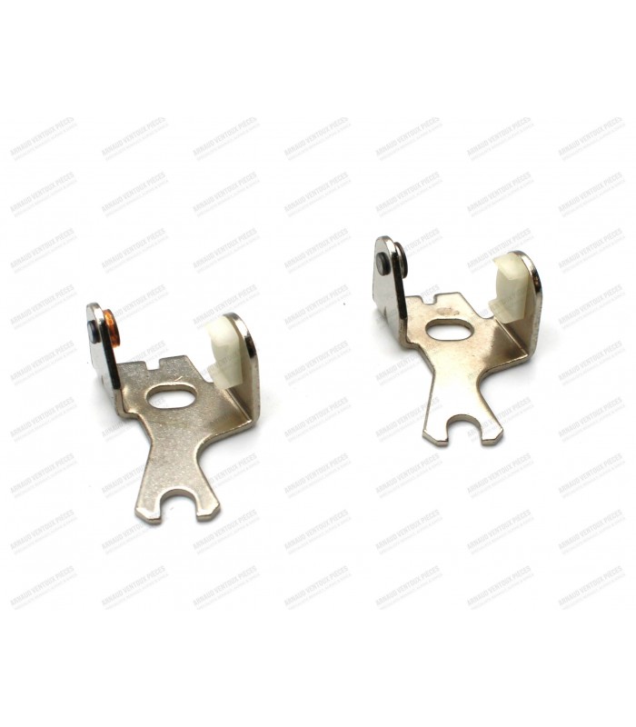 Pair of platinum screws for Ducellier lighter (V6-PRV engine) - ref: 7701200561 - 3