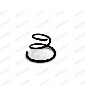 Tapered rocker arm shaft spring