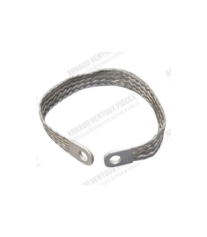 Tresse de masse en cuivre - Longueur : 350mm - 1