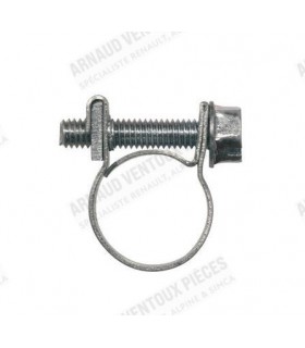 Collier de serrage à vis en acier - Ø 12 à 14mm - 1