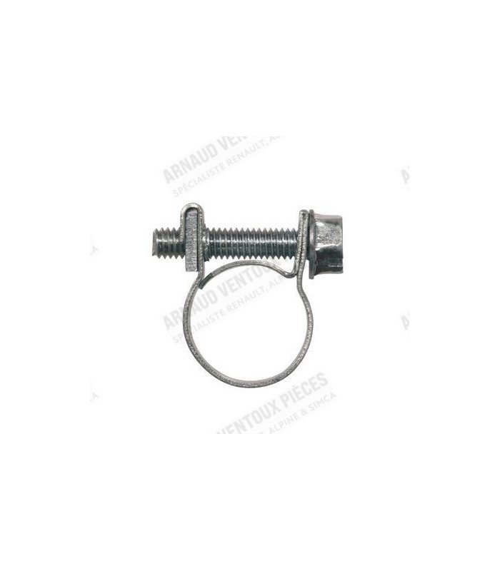 Collier de serrage à vis en acier - Ø 12 à 14mm - 1