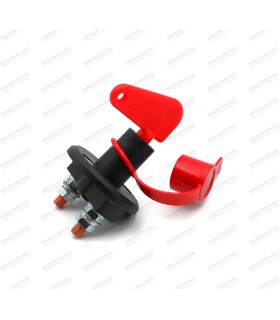 Two-pole circuit breaker with key - Max 500A / M8 fixing
