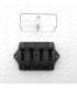 Standard fuse box with side terminals - 4 fuses - 2
