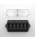 Standard fuse box with side terminals - 6 fuses - 2