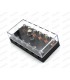Soapstone fuse box - 6 fuses - 3