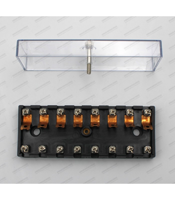Soapstone fuse box -8 fuses - 2