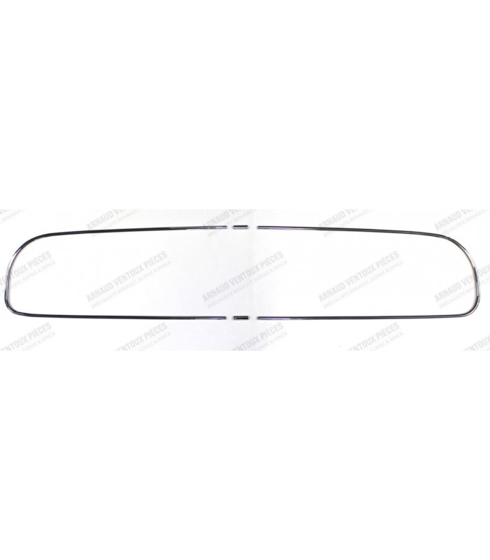 Stainless steel surround of rear skirt (Sold with its sides) - A108 / Interlagos - 1