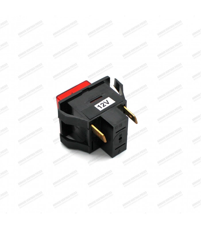 Voyant rouge de Témoin de warning