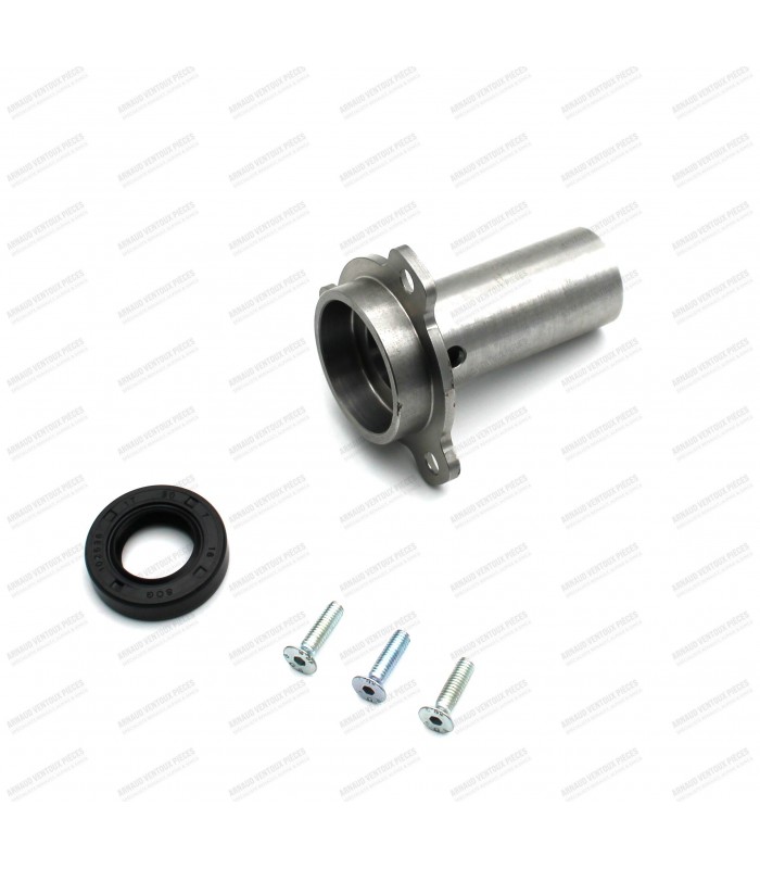 Guide to adapting a guided clutch release bearing for replacing a graphite release bearing