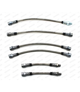 kit of 6 aviation brake hoses (stainless steel braided) - R2 / R3 / CG 1300 (B1300)