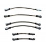 kit of 6 aviation brake hoses (stainless steel braided) - R2 / R3 / CG 1300 (B1300)