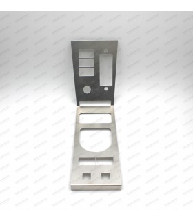 Console centrale en aluminium - A310.4 (2eme version avec voyant)