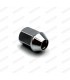 Hex wheel nut chromed steel - 60° cone - M12x125