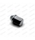 Hex wheel nut in chromed steel - 60° cone - M10x125