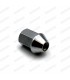 Hex wheel nut in chromed steel - 60° cone - M10x125
